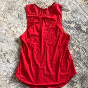 Lululemon First Release Sculpt Tank Top True Red 4